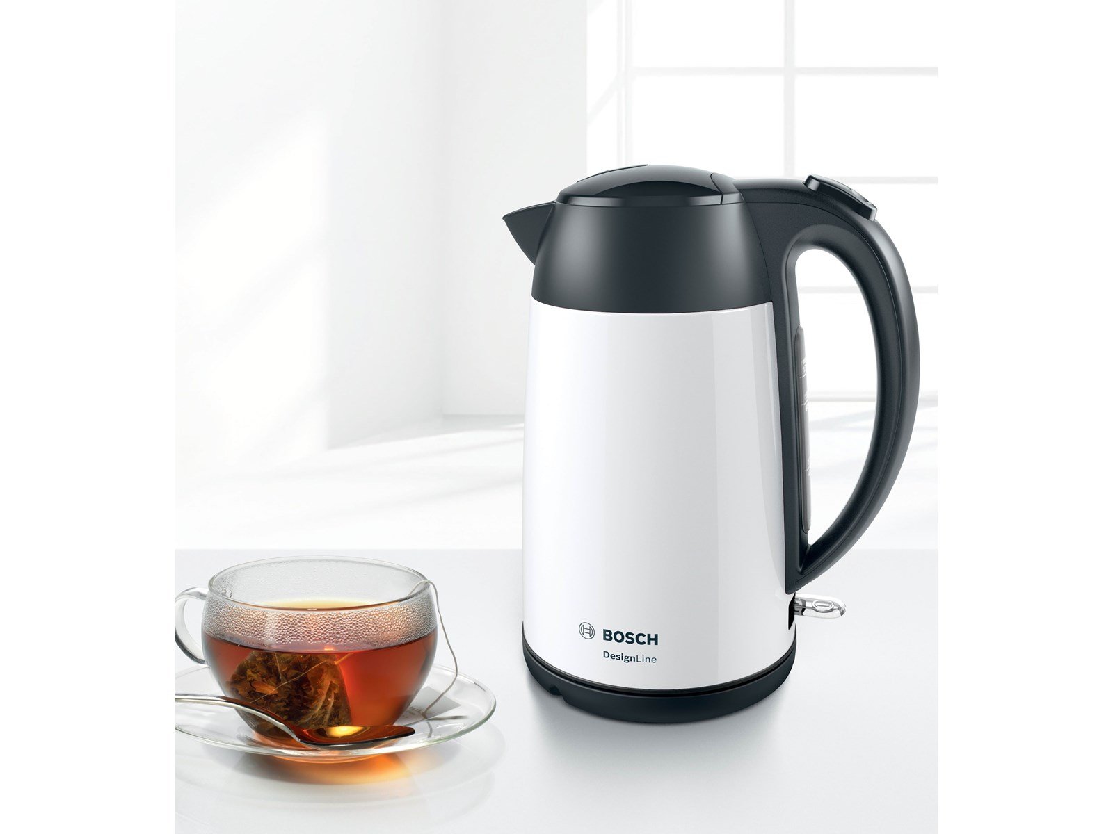 Bosch Wasserkocher TWK3P421 - Weiß - 2400 W