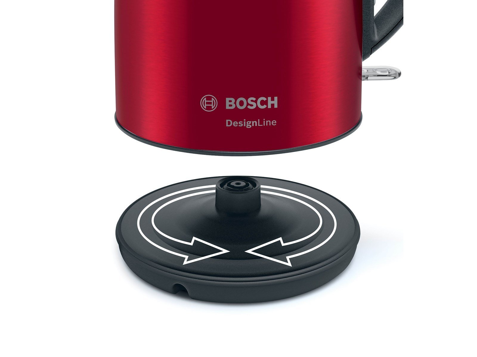 Bosch Wasserkocher TWK3P424 - Rot - 2400 W