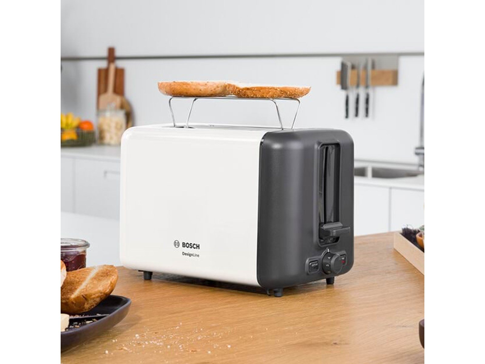 Bosch Toaster TAT3P421 - White Metal