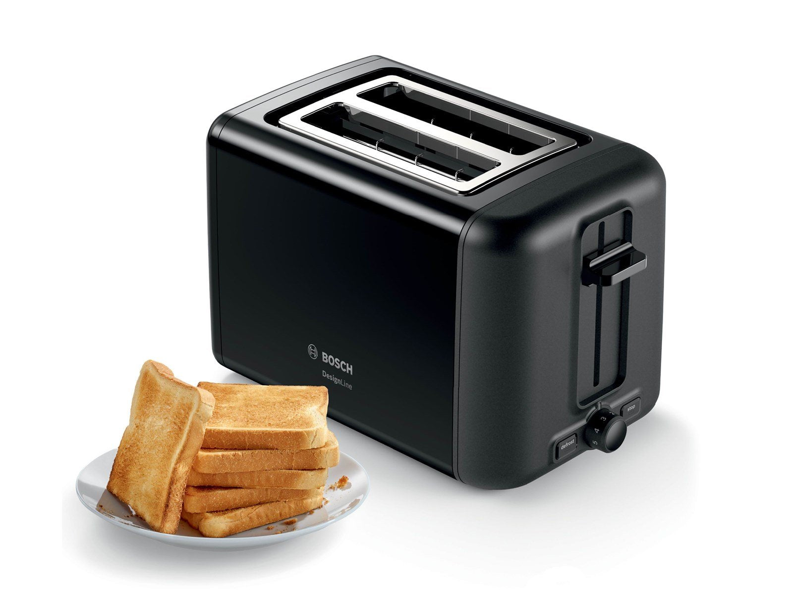 Bosch Toaster TAT3P423 - Black metal