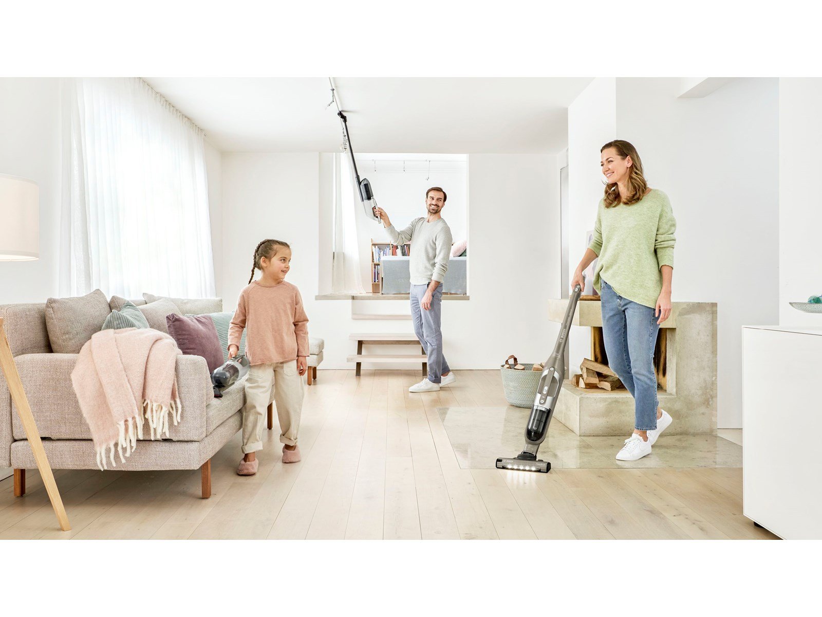 Bosch 2-in-1 Staubsauger Flexxo Gen2 Series 4 BBH3ALL23