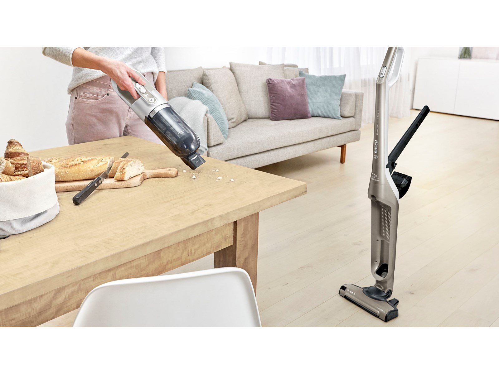 Bosch 2-in-1 Staubsauger Flexxo Gen2 Series 4 BBH3ALL23