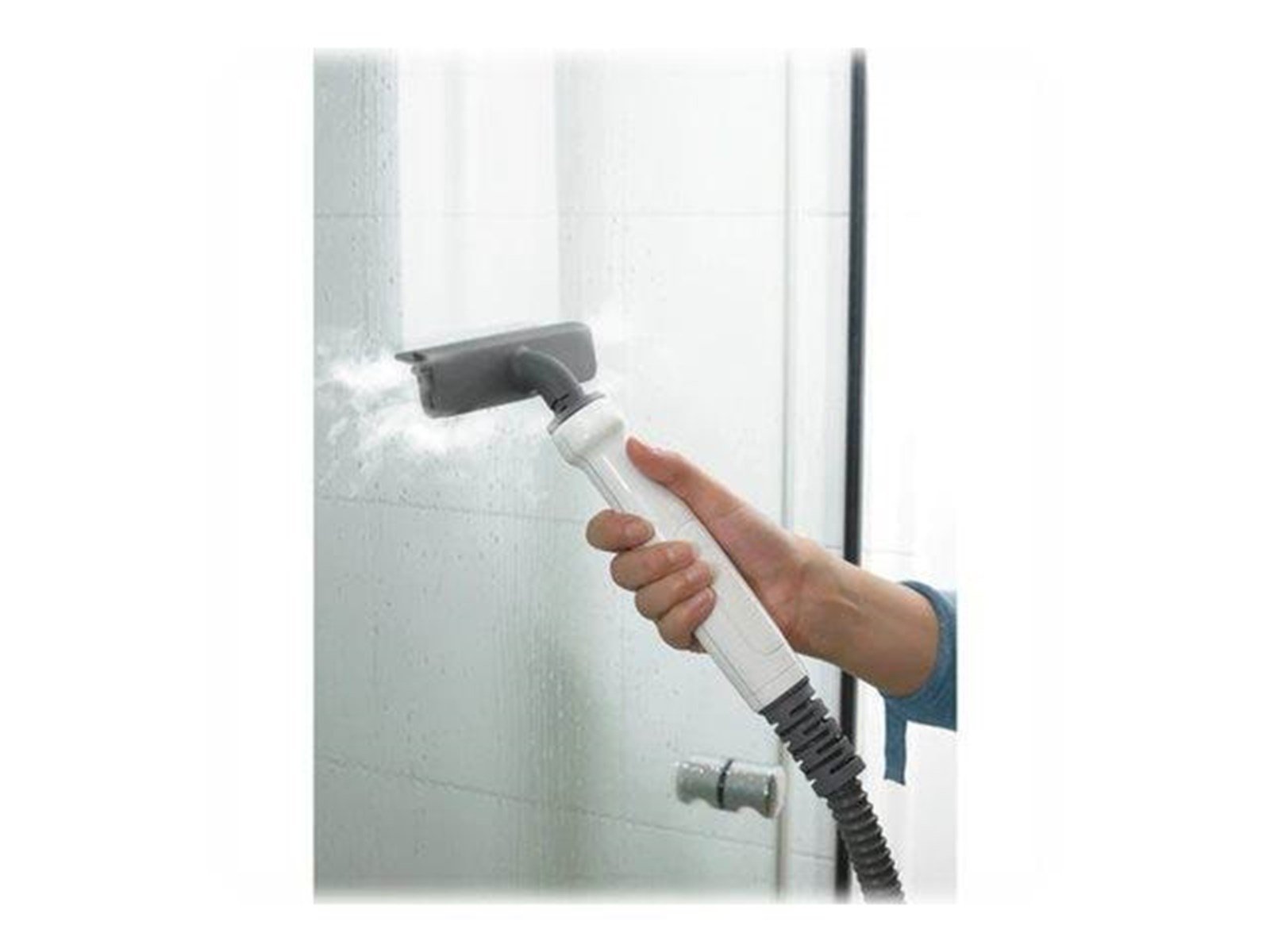 Black & Decker Dampfreiniger BLACK+DECKER steam-mop BHSM1610DSM - steam cleaner - stick/handheld - white/aqua