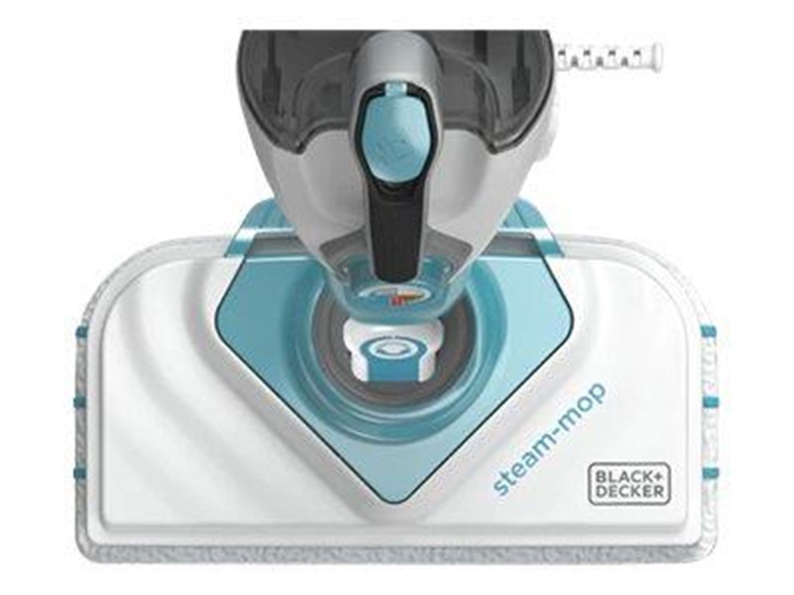Black & Decker Dampfreiniger BLACK+DECKER steam-mop BHSM1610DSM - steam cleaner - stick/handheld - white/aqua