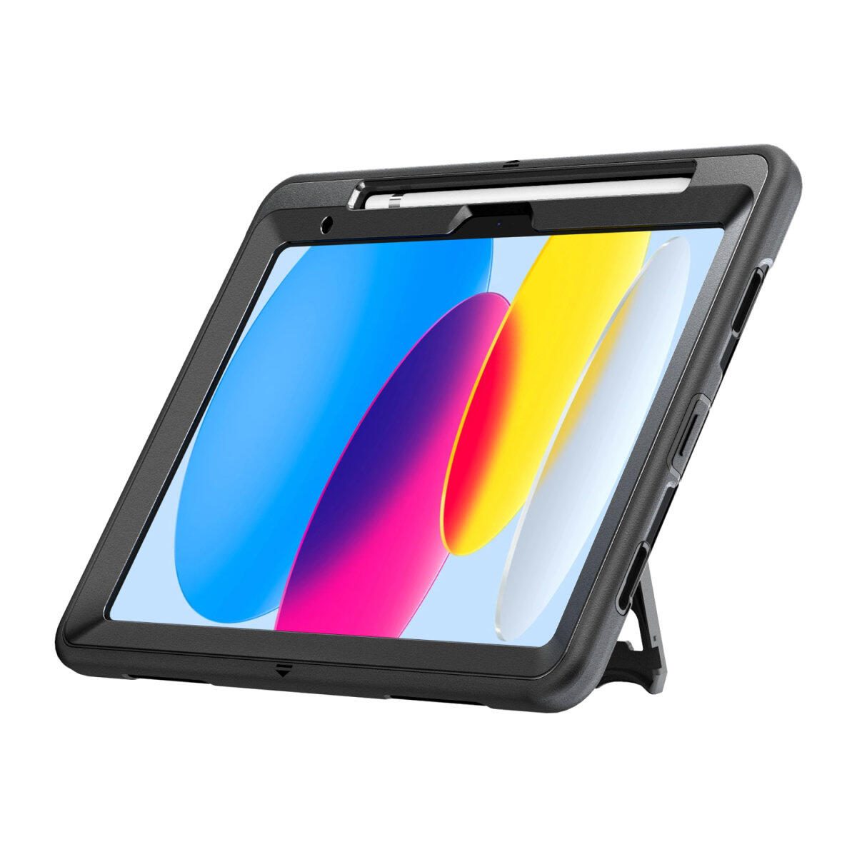 4smarts Rugged Case Grip für Apple iPad (10.Gen.) schwarz