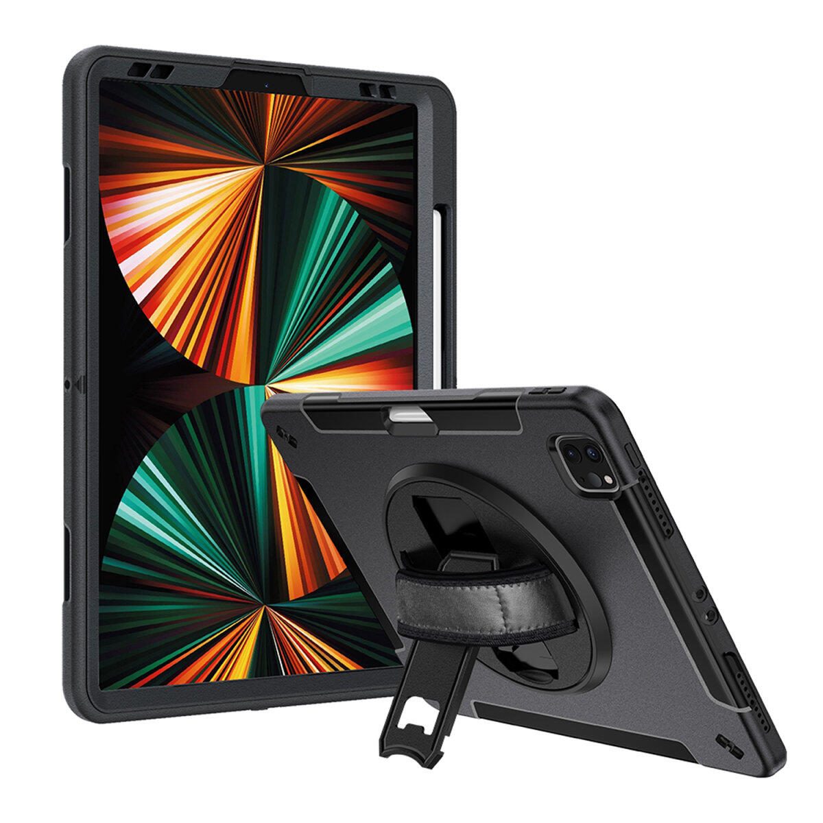 4smarts Rugged Case Grip für Apple iPad Air 13' (M2) / Apple iPad Pro 12.9 (3.Gen./4.Gen./5.Gen./6.Gen.)