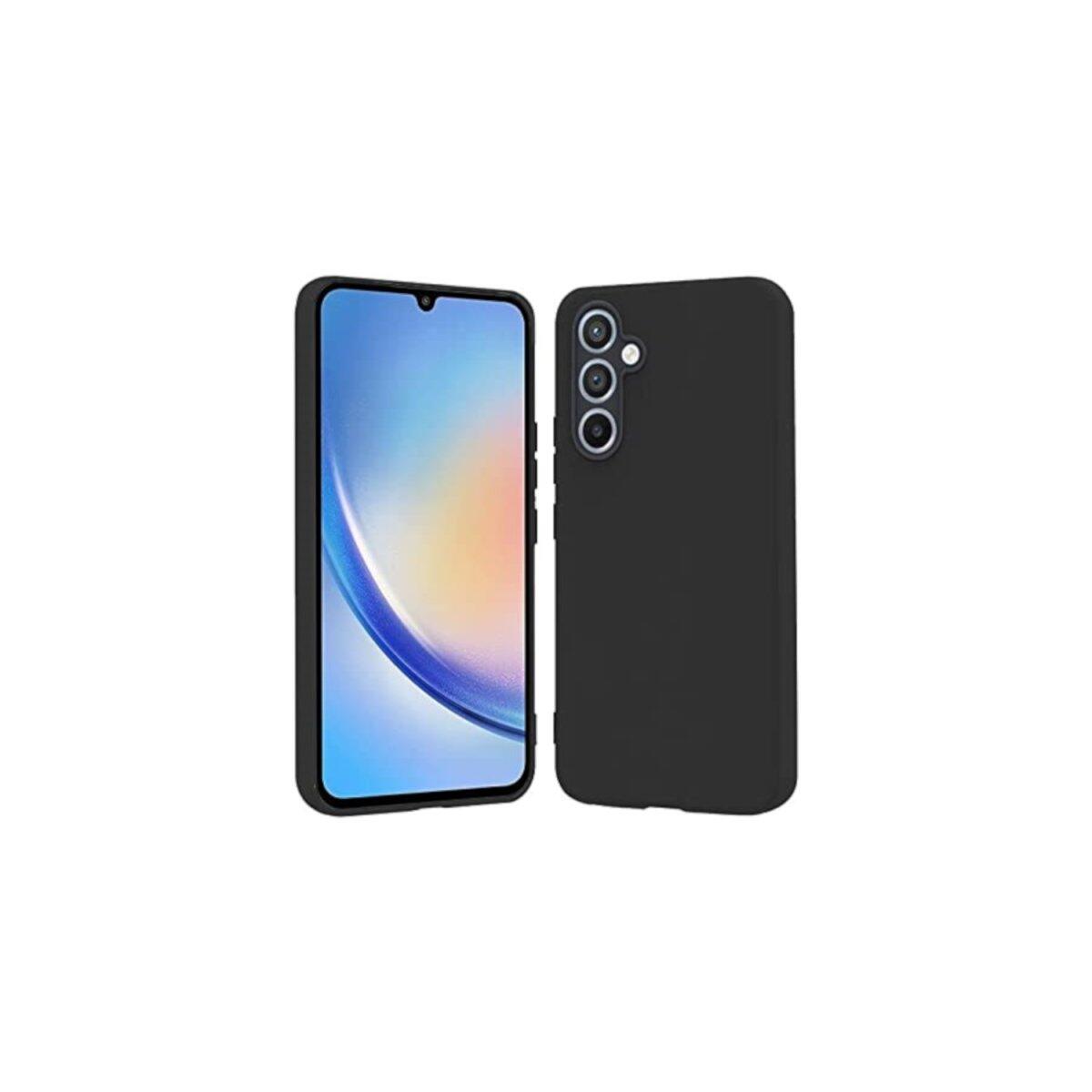 4smarts Liquid Silicone Case Cupertino für Samsung Galaxy A34 schwarz