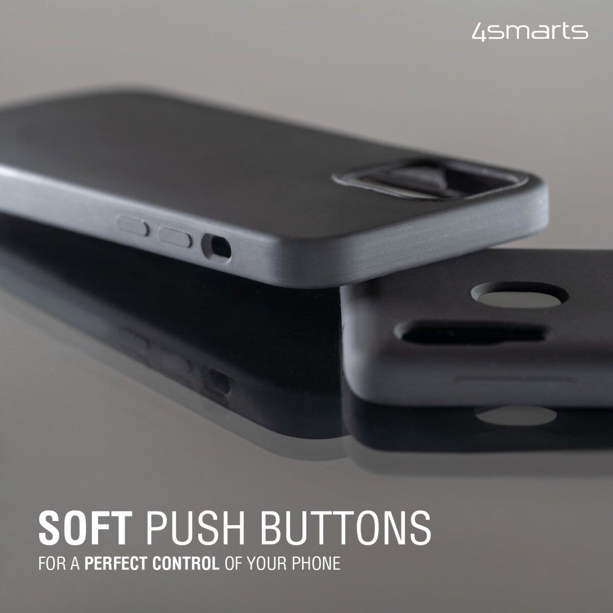 4smarts Liquid Silicone Case Cupertino für Samsung Galaxy A54 schwarz