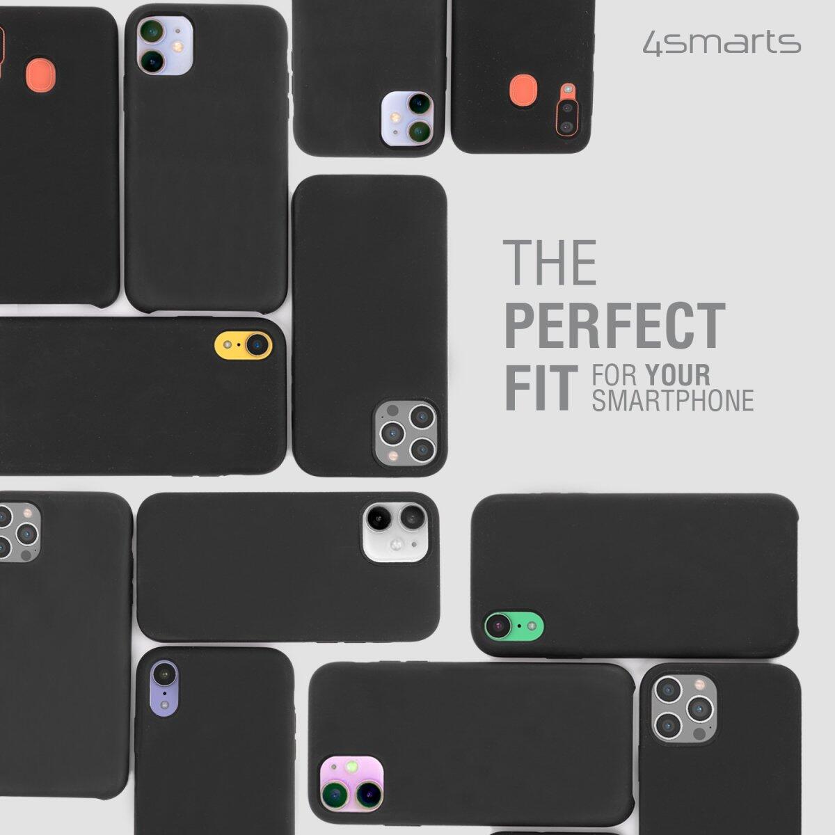 4smarts Liquid Silicone Case Cupertino für Samsung Galaxy A54 schwarz