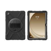 4smarts Rugged Case Grip für Samsung Galaxy Tab S9 FE / S9 / S8 / S7 schwarz