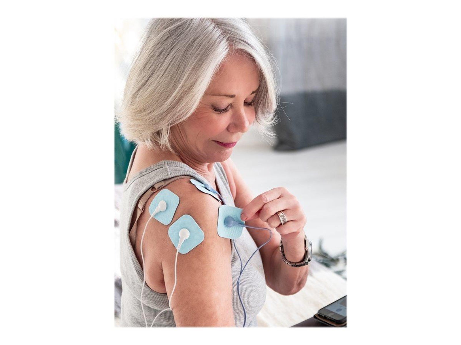 Bluetens Classic - electronic muscle stimulator - blue/white