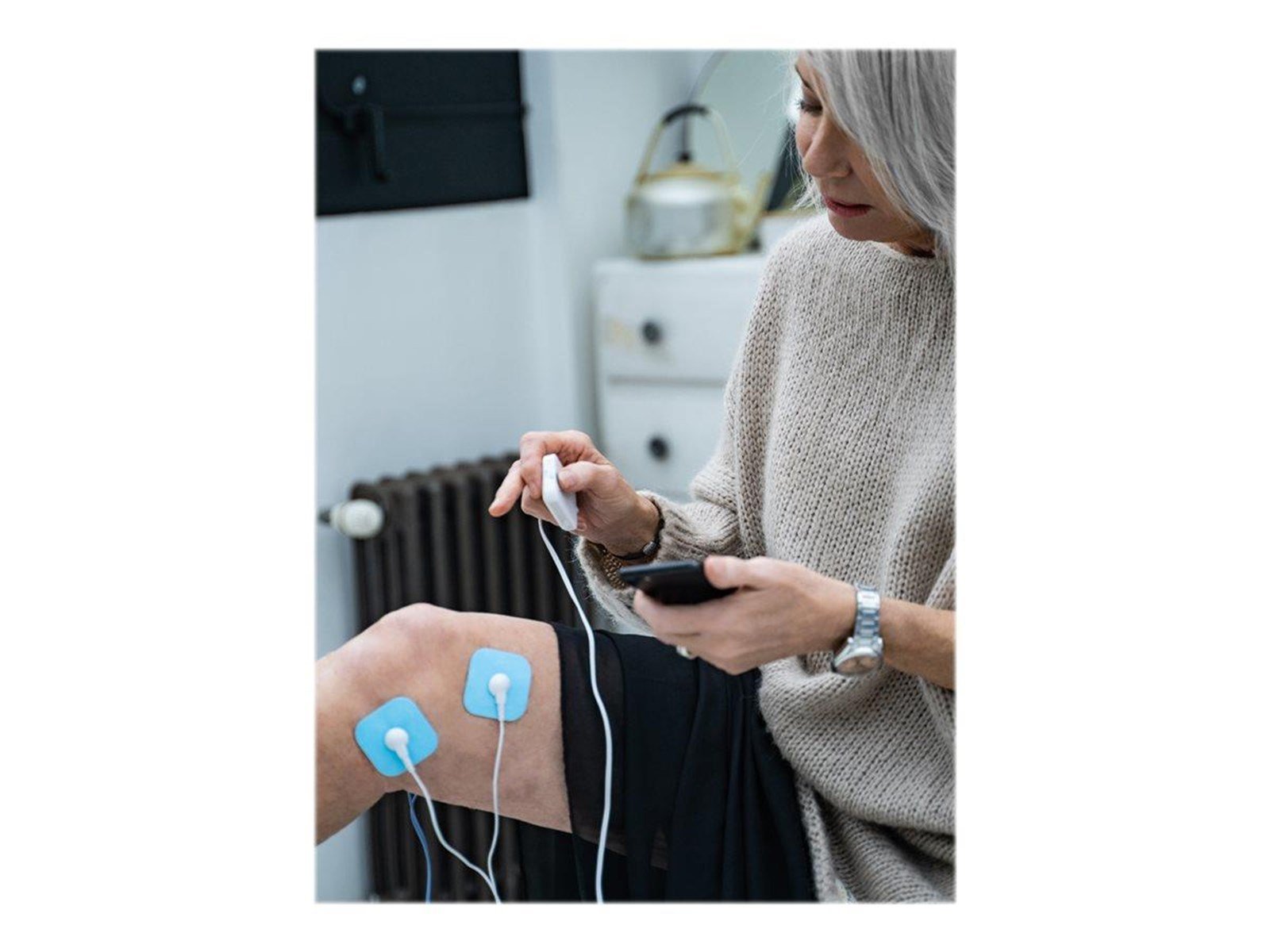 Bluetens Classic - electronic muscle stimulator - blue/white