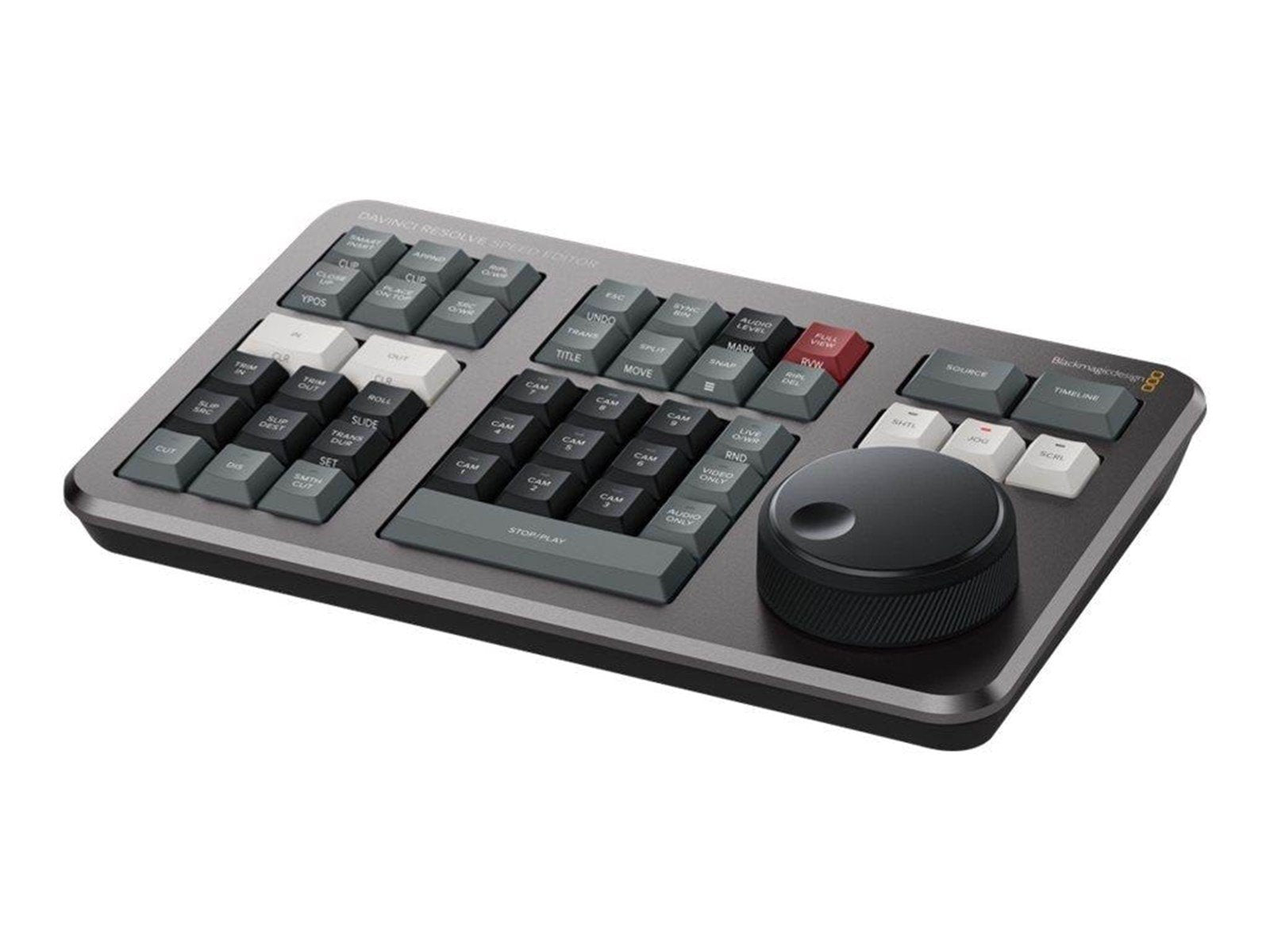 Blackmagic DaVinci Resolve Speed Editor - Tastaturen - Schwarz