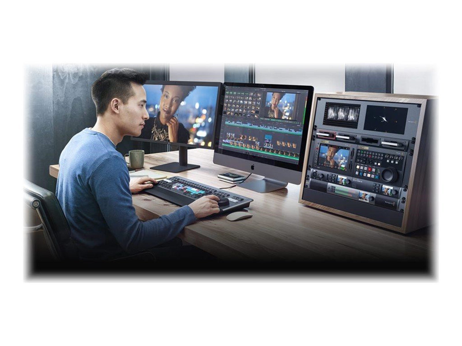 Blackmagic DaVinci Resolve Editor Keyboard - Tastaturen - Schwarz