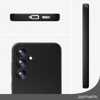 4smarts Liquid Silicone Case Cupertino für Samsung Galaxy A55 schwarz