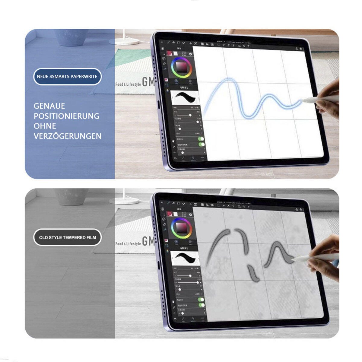 4smarts Paperwrite für Apple iPad Air 13” (M2, 2024)