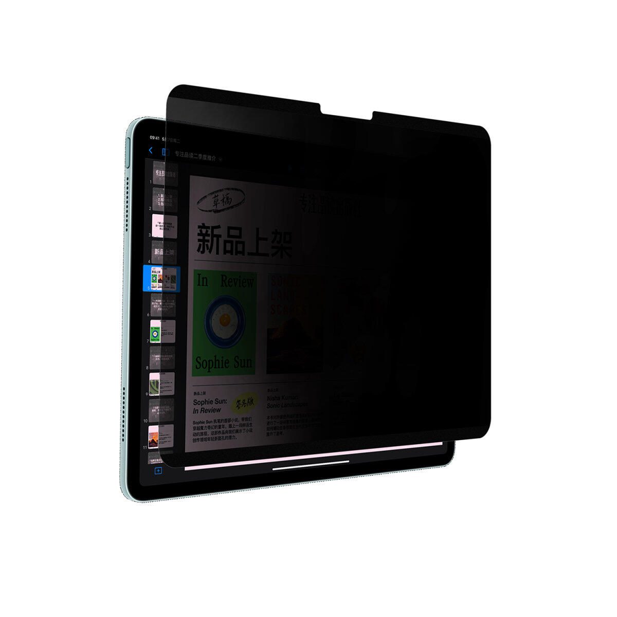 4smarts Magnetischer Privacy Filter für Apple iPad Air 11'(M2,2024)