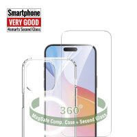 4smarts 360° Premium Protection Set für Apple iPhone 16 Pro MagSafe-kompatibel