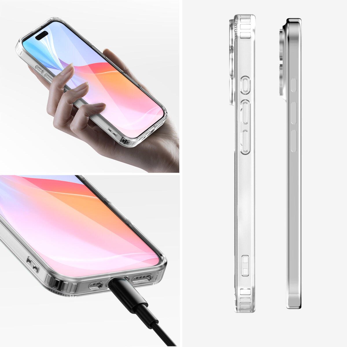 4smarts 360° Premium Protection Set für Apple iPhone 16 MagSafe-kompatibel