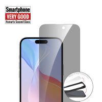 4smarts Second Glass Privacy mit Montagerahmen für Apple iPhone 16