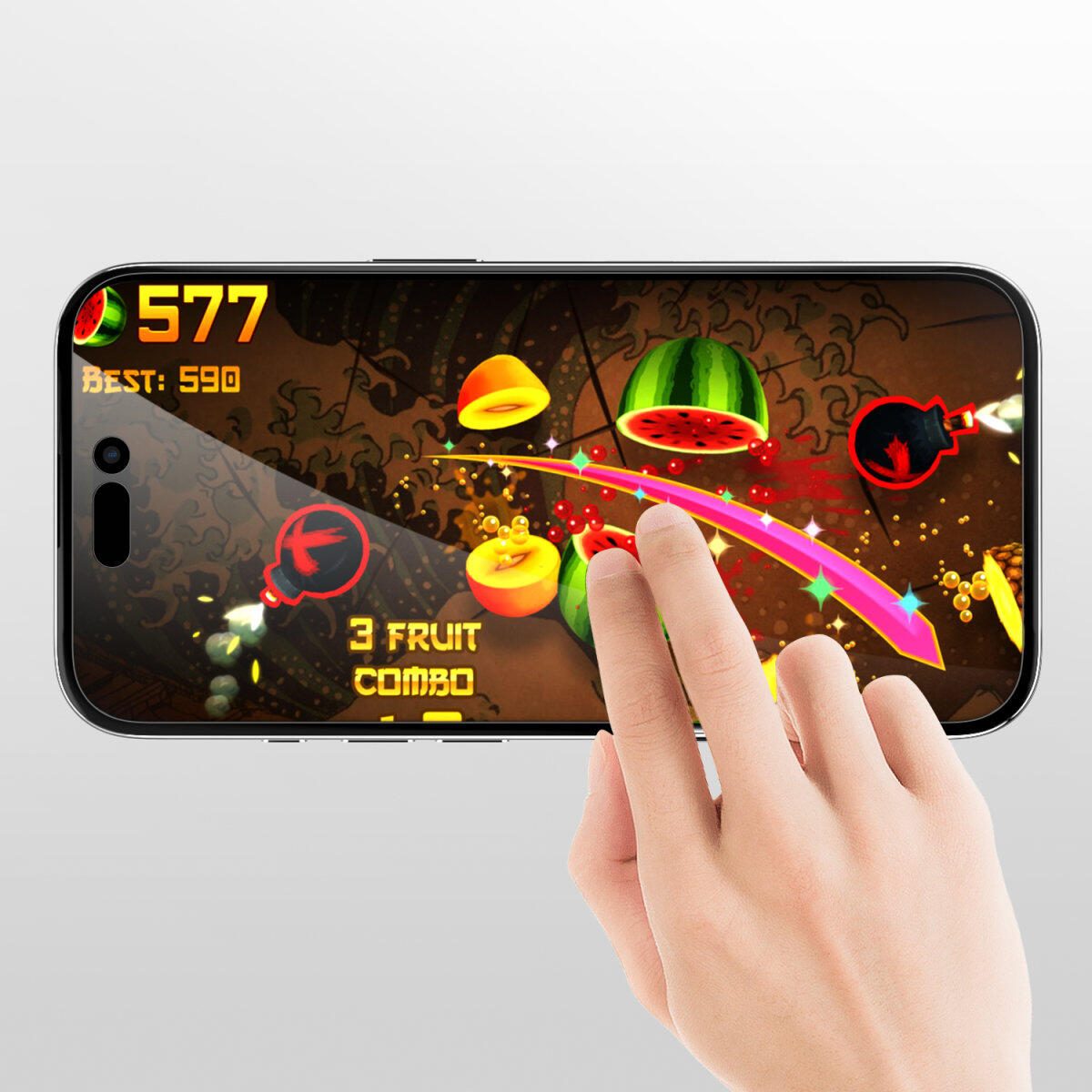 4smarts Second Glass Privacy mit Montagerahmen für Apple iPhone 16