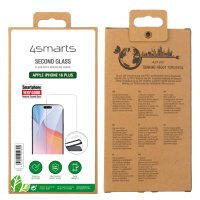4smarts Second Glass mit Montagerahmen für Apple iPhone 16 Plus