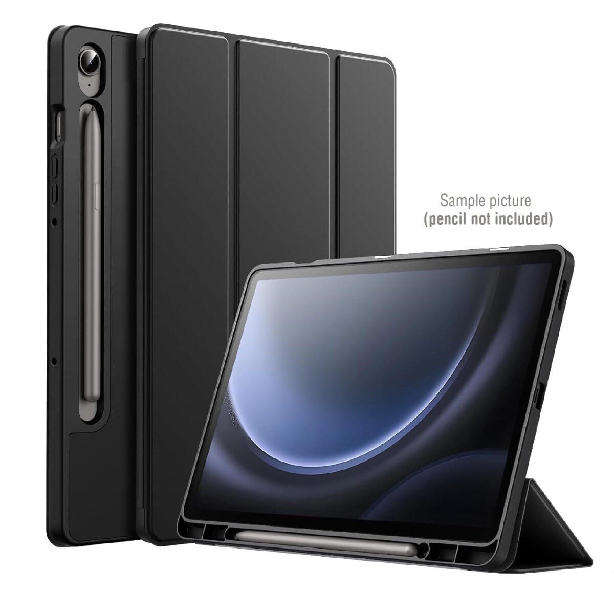 4smarts Folio Case Basic für Samsung Galaxy Tab S10+ / S9 FE+ / S9+ schwarz