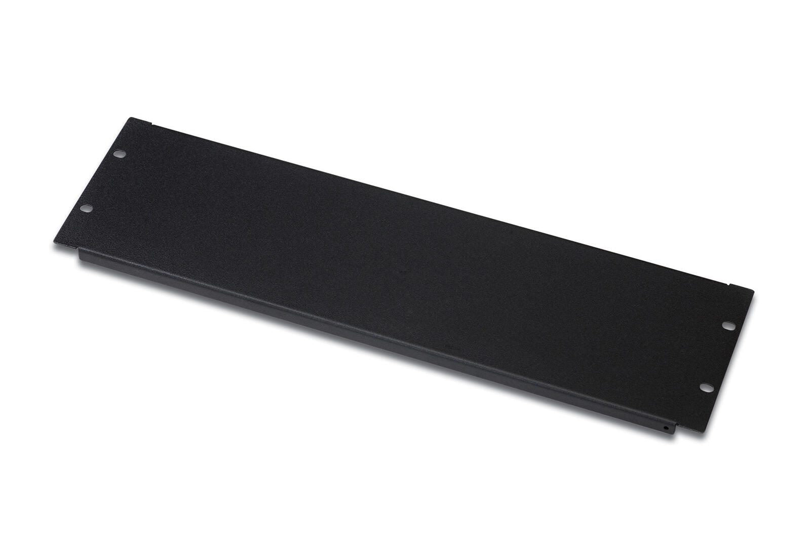 Digitus Blindabdeckplatte 19'-Schränke 3HE RAL9005 schwarz (DN-19 BPN-03-SW)