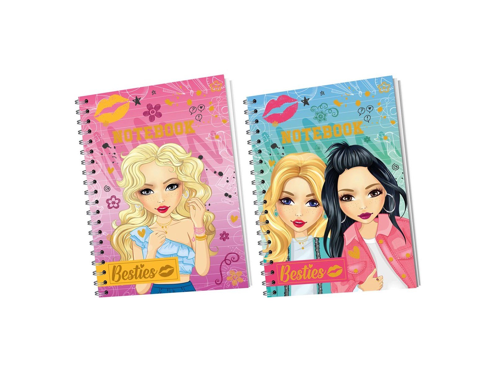 Besties Notebook A5 - 50 pages (Assorted)
