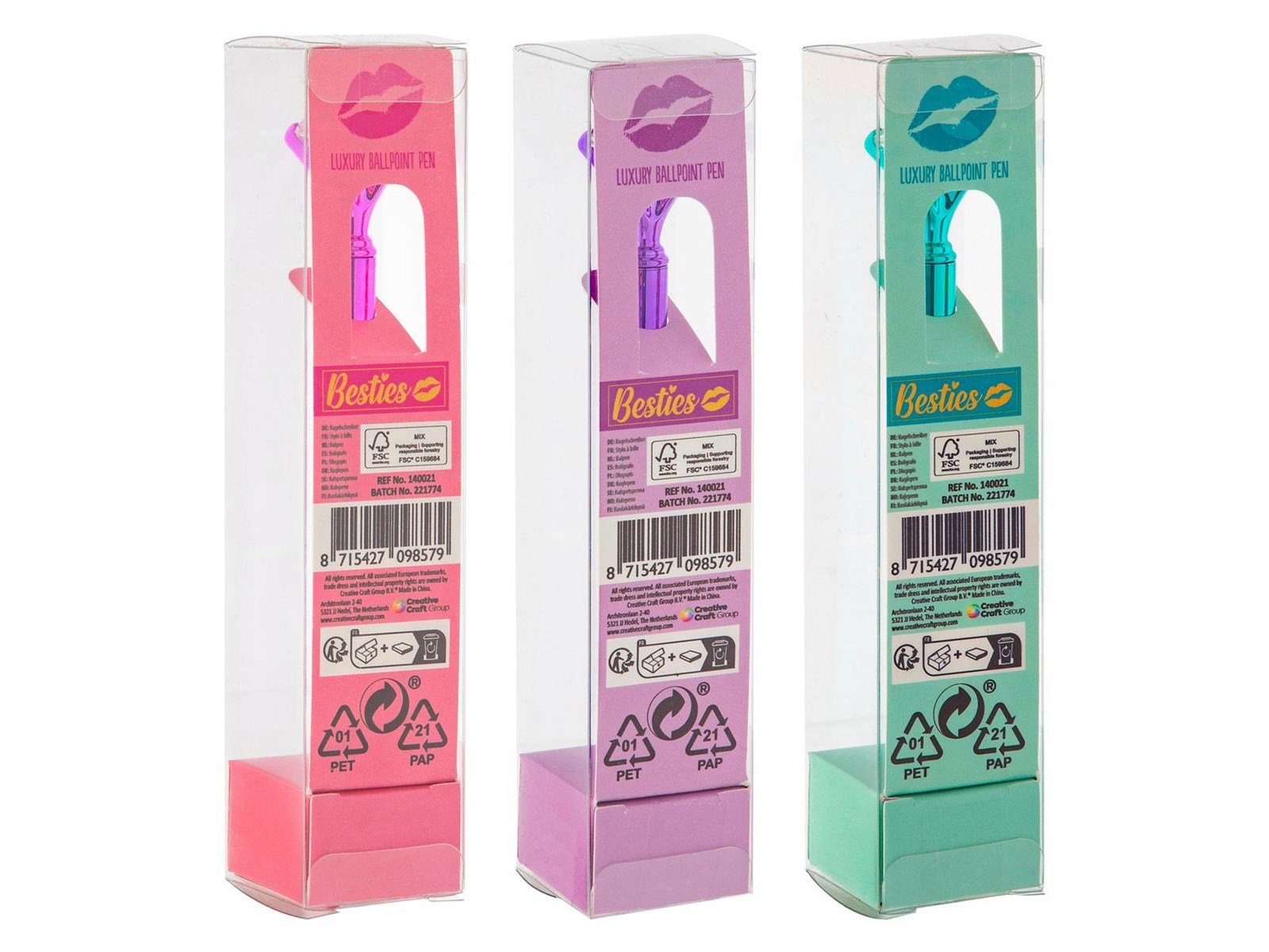 Besties Luxury Ballpoint Pen (Assorted)