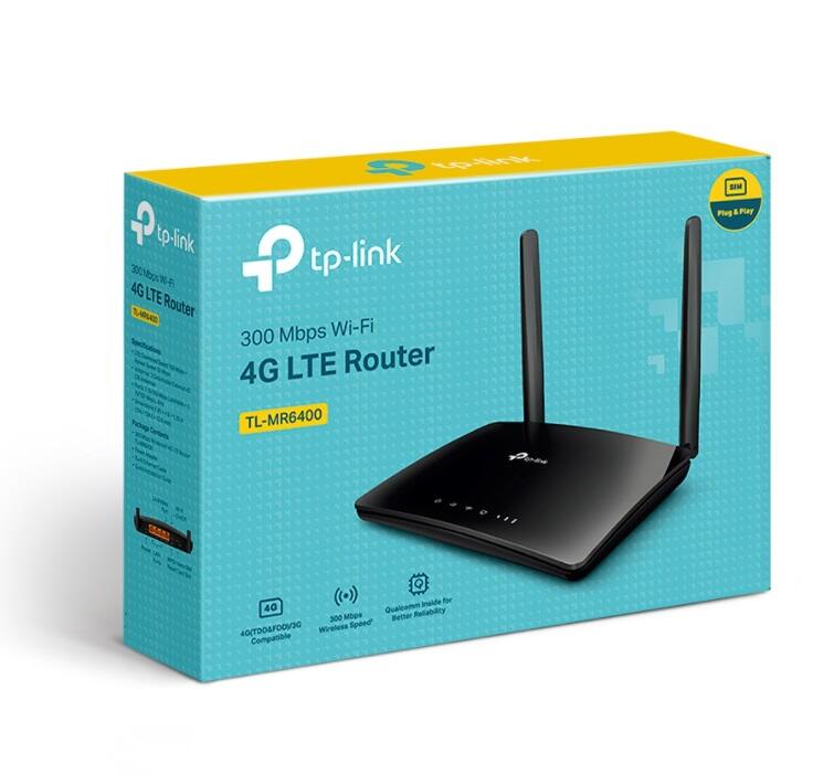 TP-LINK TL-MR6400 300MBit/s 4G/LTE WLAN Router
