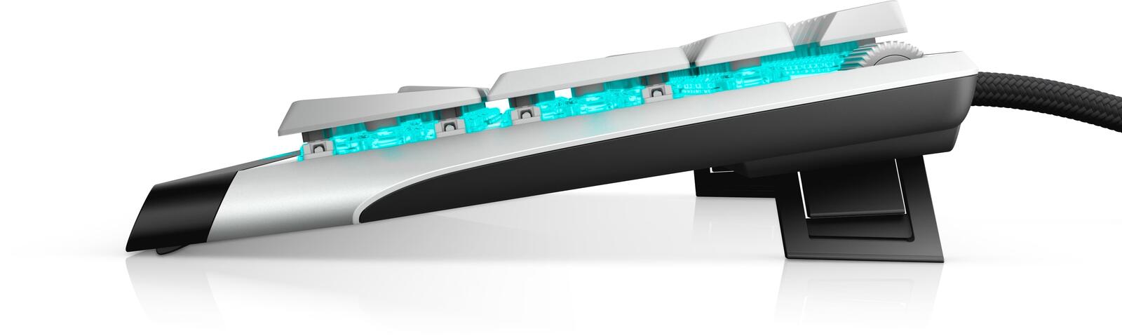 Alienware 510K Low-profile RGB Mechanical Gaming Keyboard Lunar Light (QWERTY)