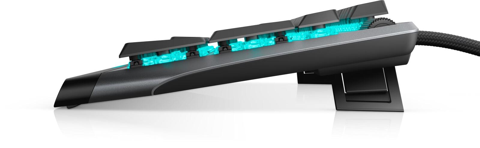 Alienware flache mechanische RGB-Gaming-Tastatur AW510K - US Int (QWERTY), Dark Side of the Moon