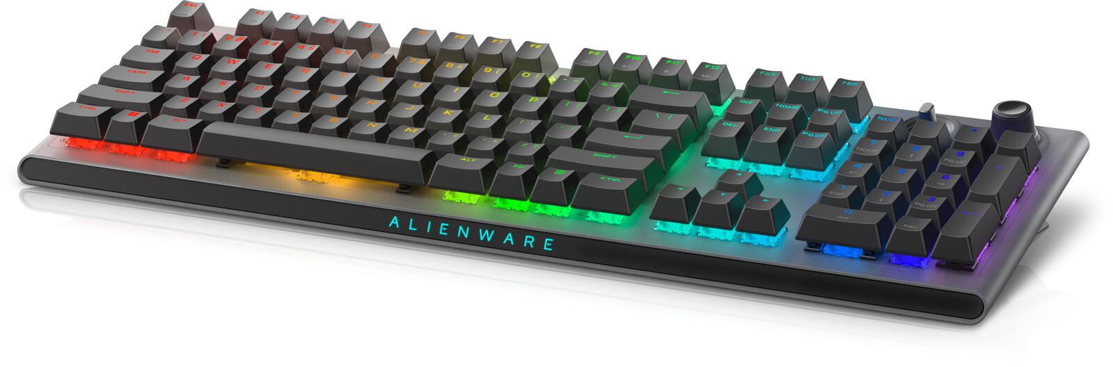 Alienware Wireless-Tri-Mode-Gamingtastatur AW920K (QWERTY), Dark Side of the Moon