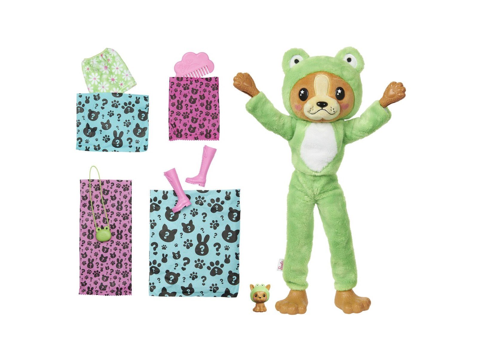 Barbie Cutie Reveal Costume Dog in Frog