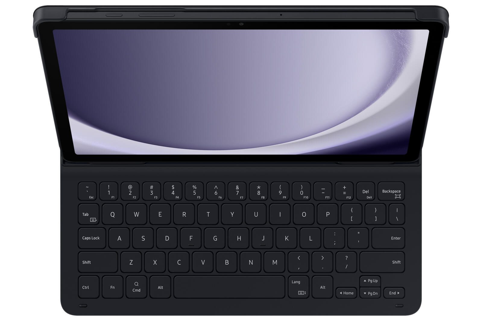 Samsung Book Cover Keyboard für Galaxy Tab A9+, schwarz
