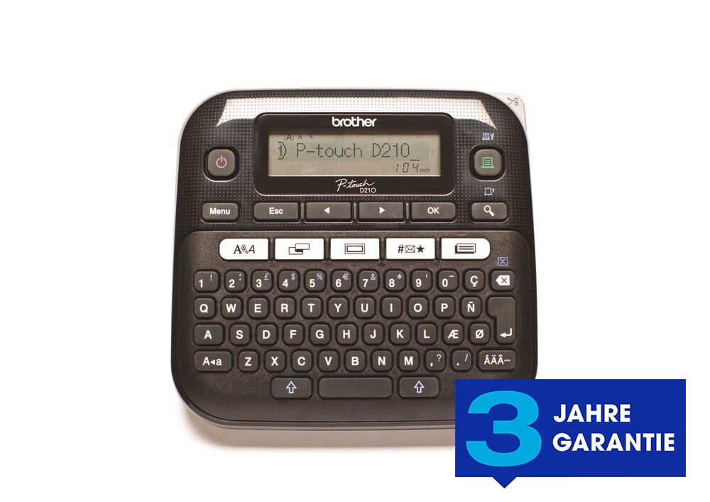 Brother P-touch D210 Beschriftungsgerät monochrom