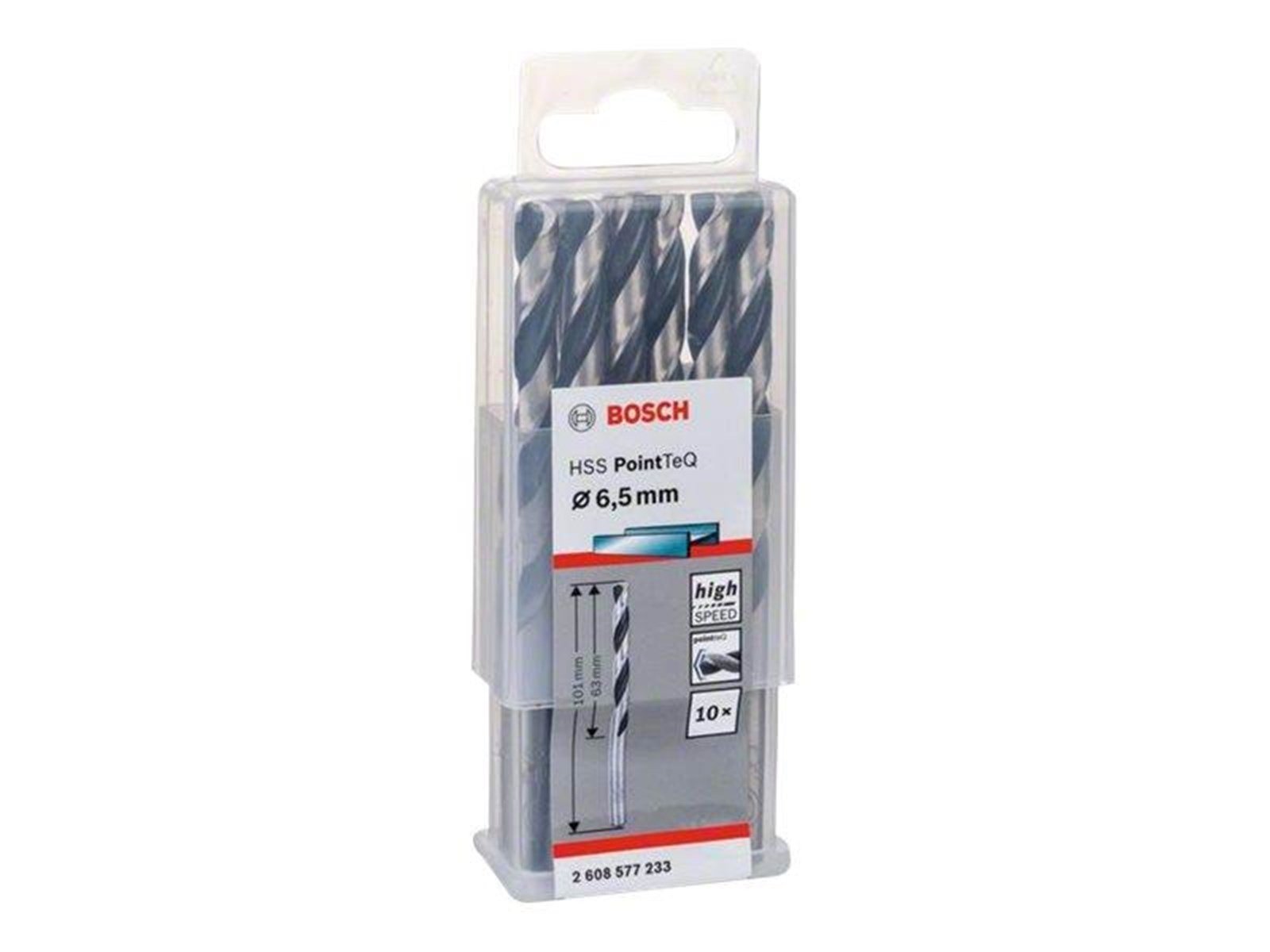 Bosch PointTeQ drill bit - for metal - 10 pieces