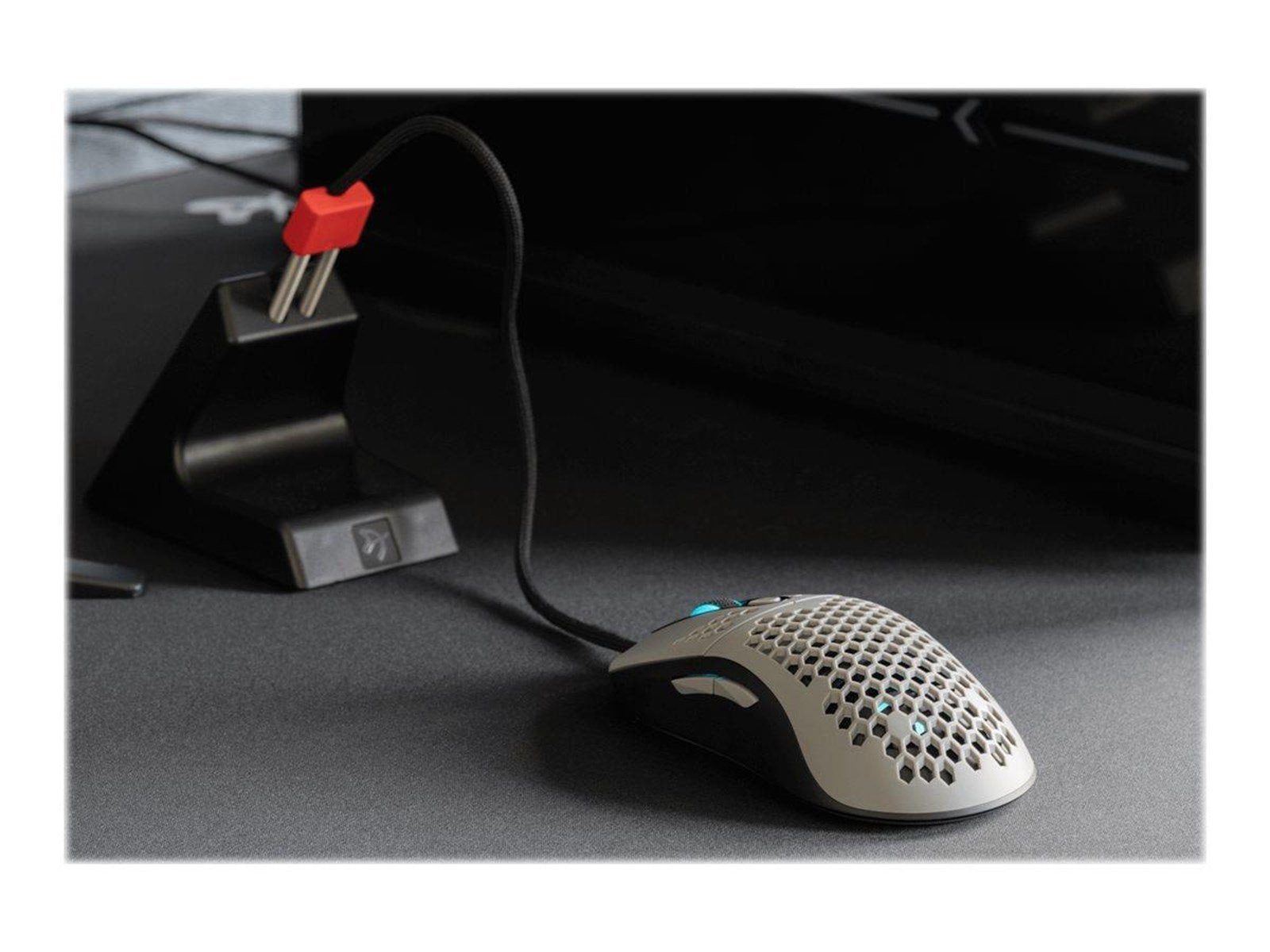 Arozzi Favo - mouse - USB - grey - Maus (Grau)