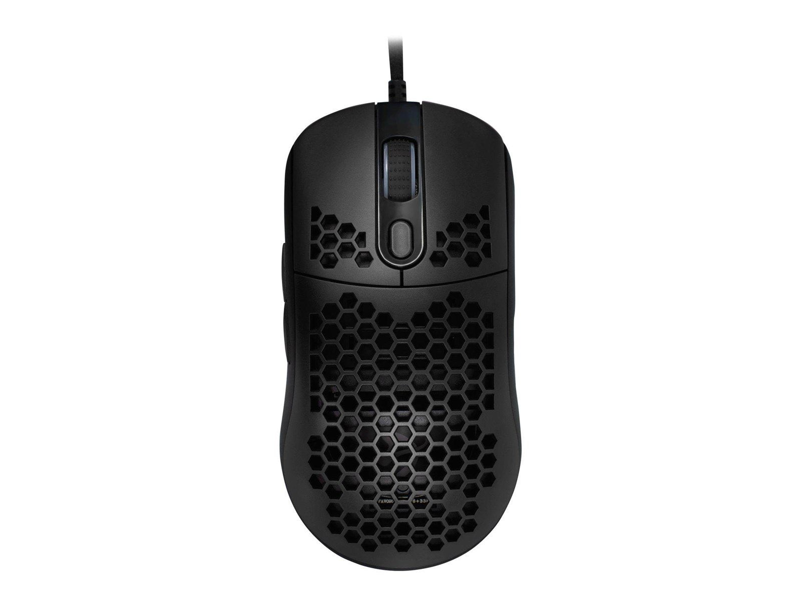 Arozzi Favo - mouse - USB - black - Maus (Schwarz)