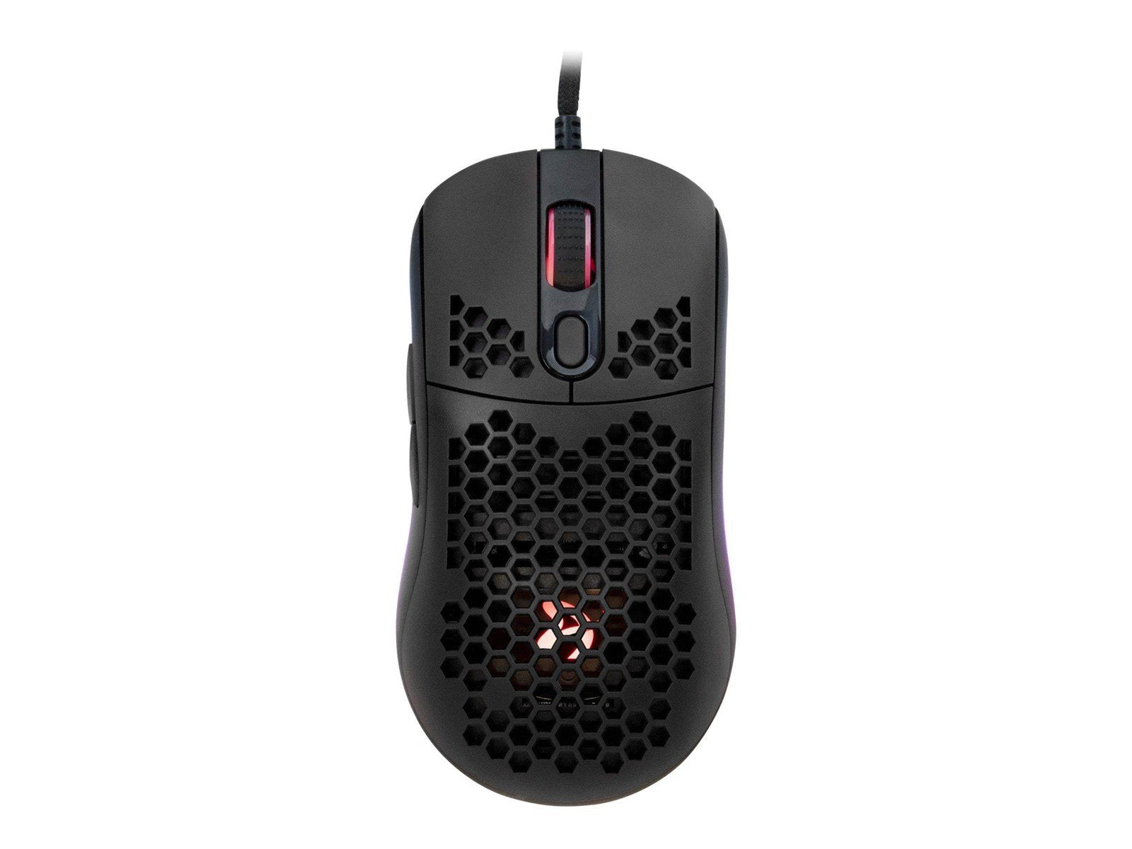 Arozzi Favo - mouse - USB - black - Maus (Schwarz)