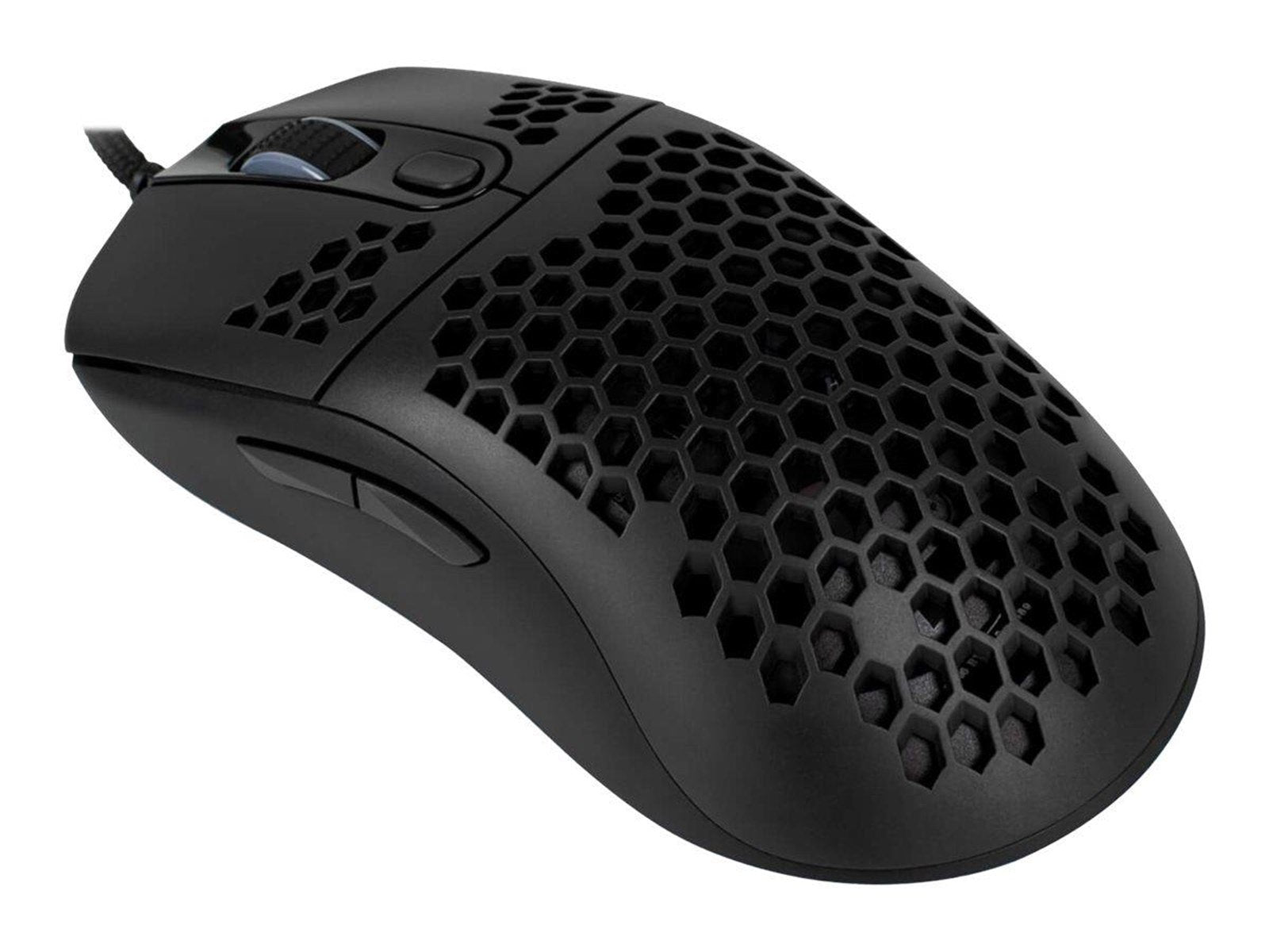 Arozzi Favo - mouse - USB - black - Maus (Schwarz)