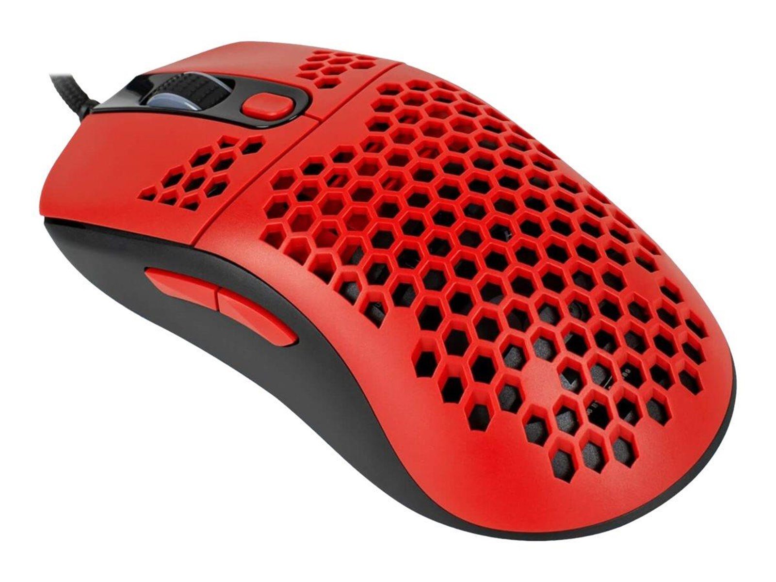 Arozzi Favo - mouse - USB - red - Maus (Rot)