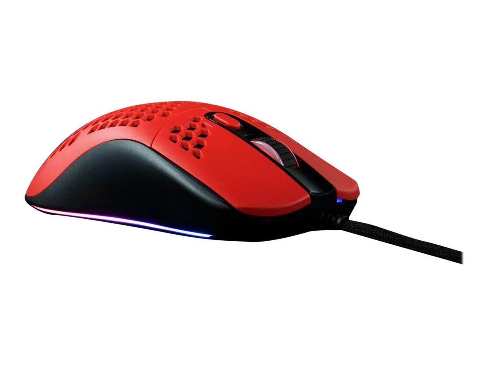 Arozzi Favo - mouse - USB - red - Maus (Rot)