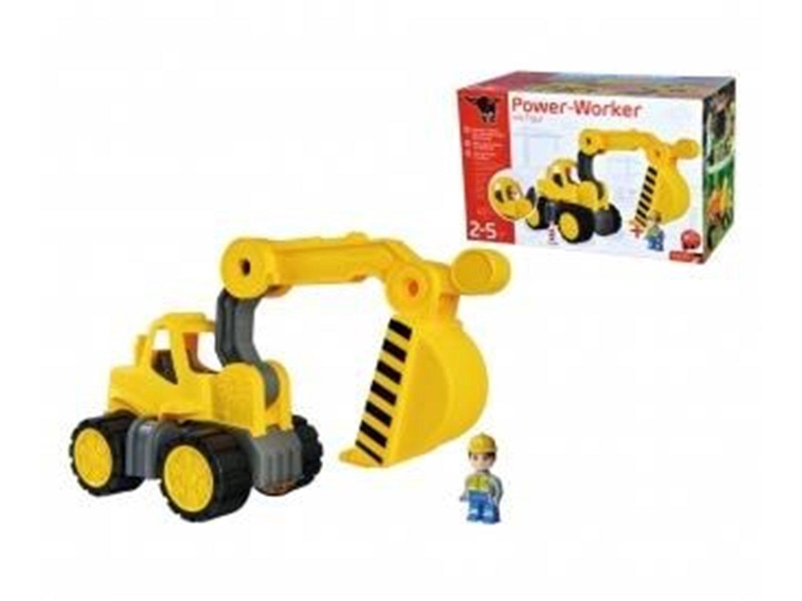 BIG Power-Worker Digger + Figurine