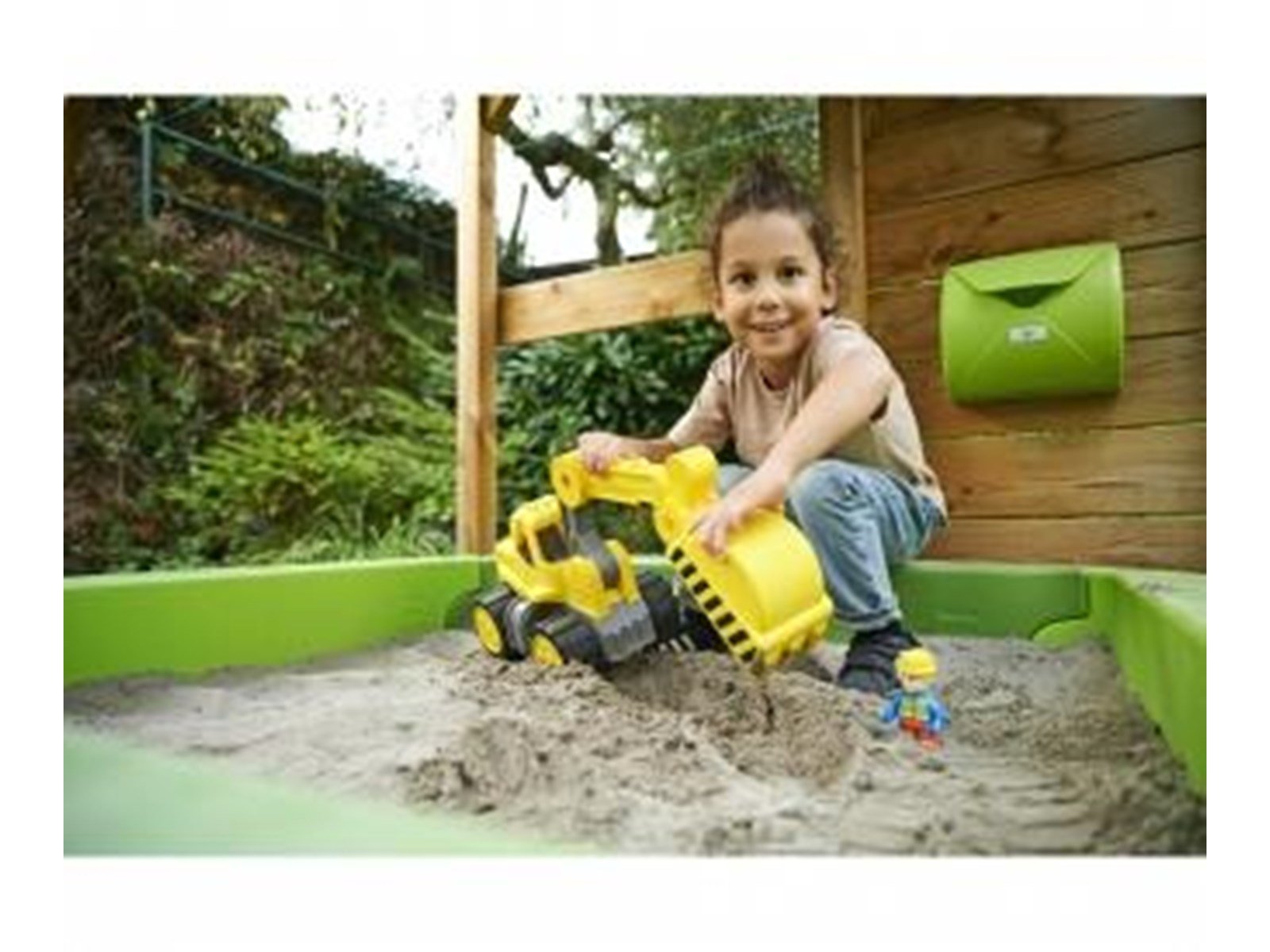 BIG Power-Worker Digger + Figurine