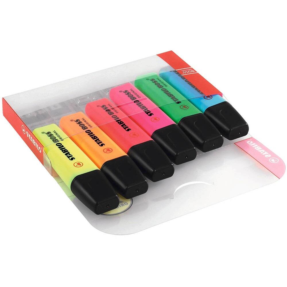 STABILO BOSS ORIGINAL Textmarker - 6er Pack