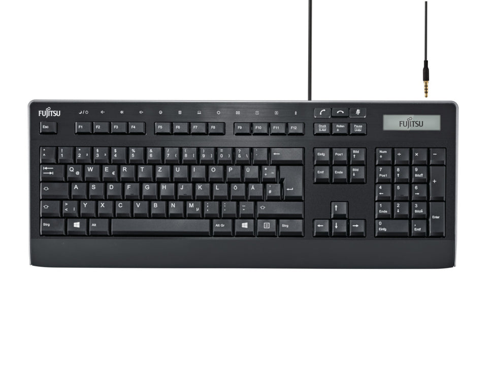 TAS Fujitsu Keyboard KB950 Phone DE incl Headset