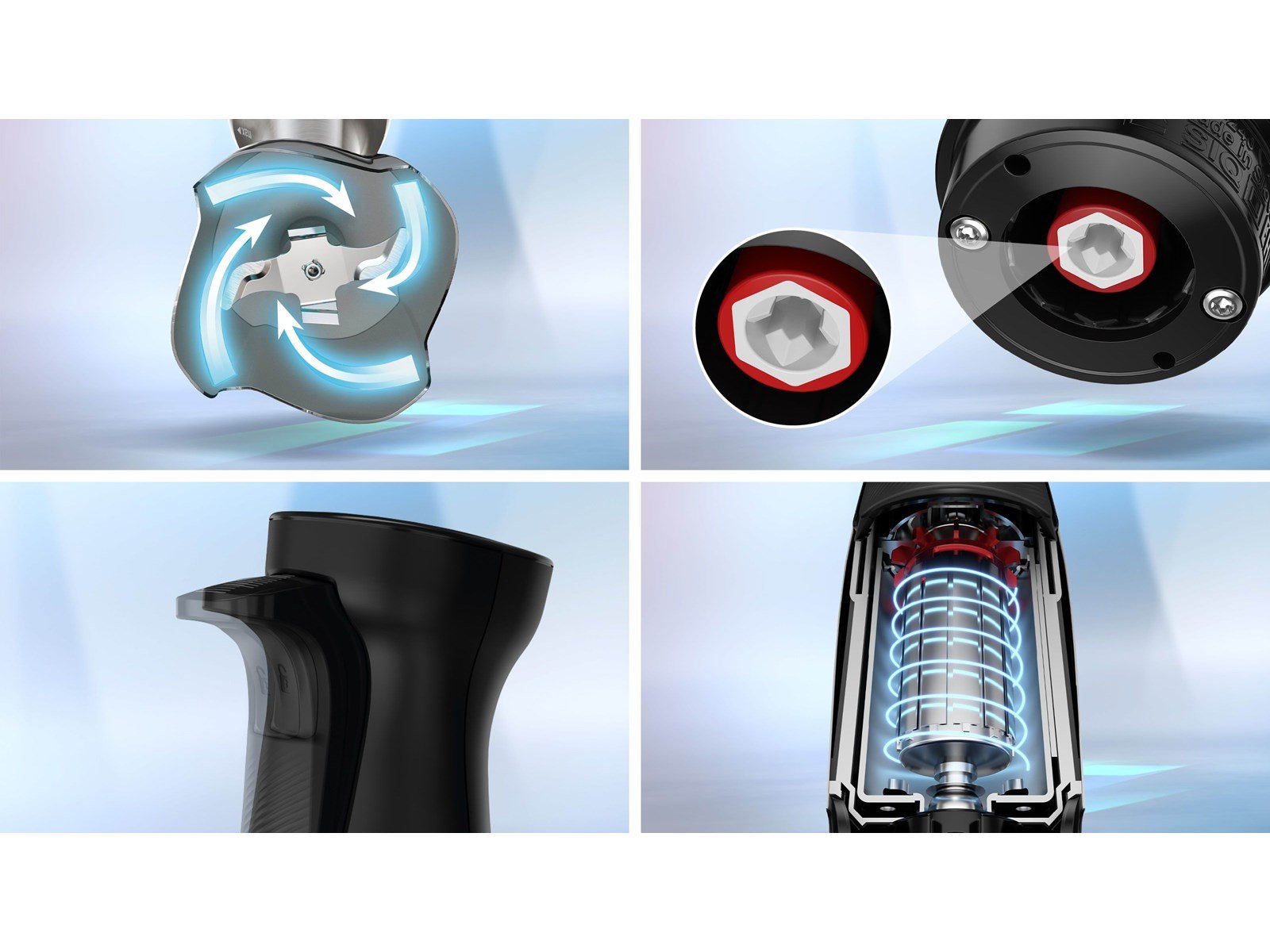 Bosch Stabmixer ErgoMaster Serie 6 MSM6M622 incl. chopper and whisk - 1000 W