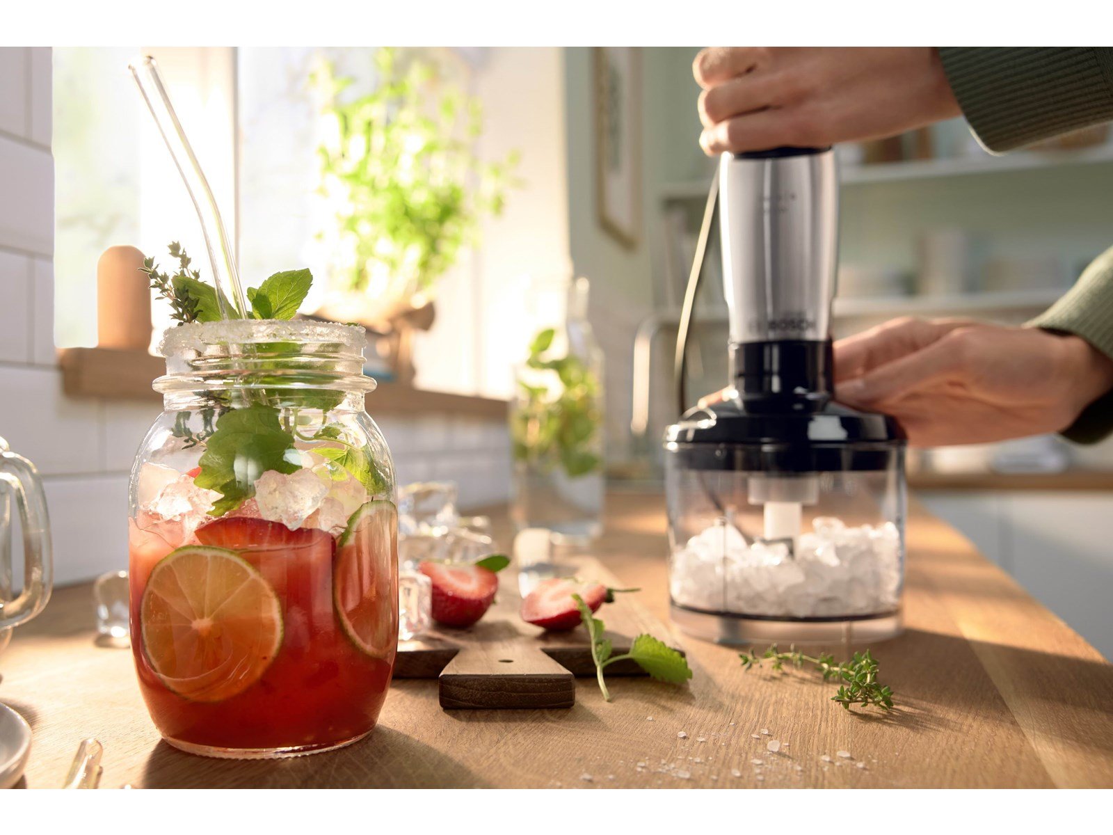 Bosch Stabmixer ErgoMaster Serie 6 MSM6M622 incl. chopper and whisk - 1000 W